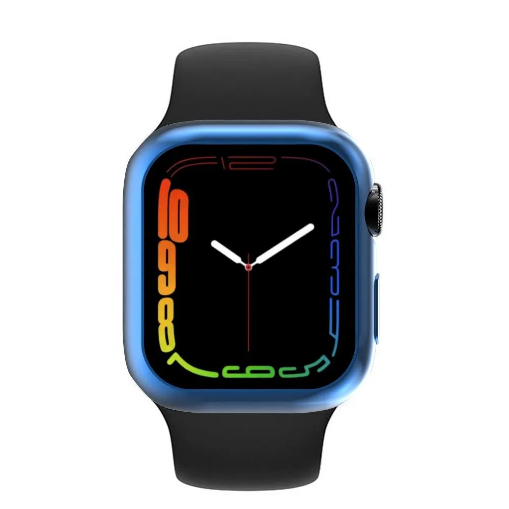 Apple Watch (45mm) stylish TPU cover - Blue